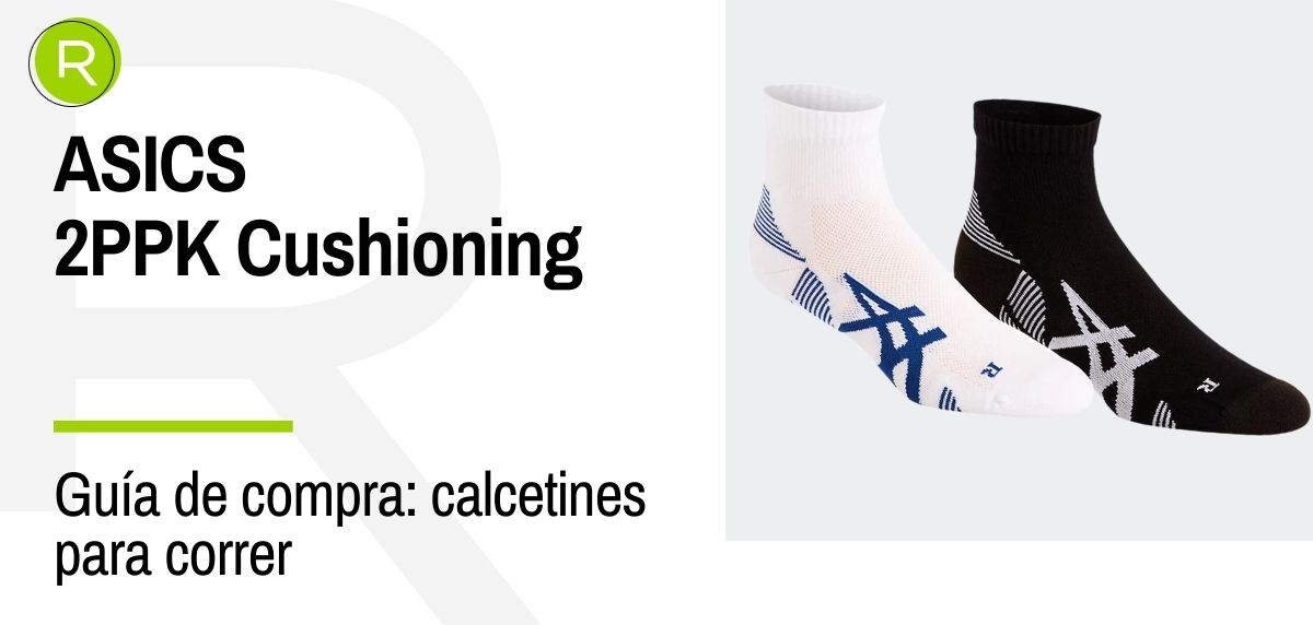 Mejores modelos de calcetines de running - ASICS 2PPK Cushioning