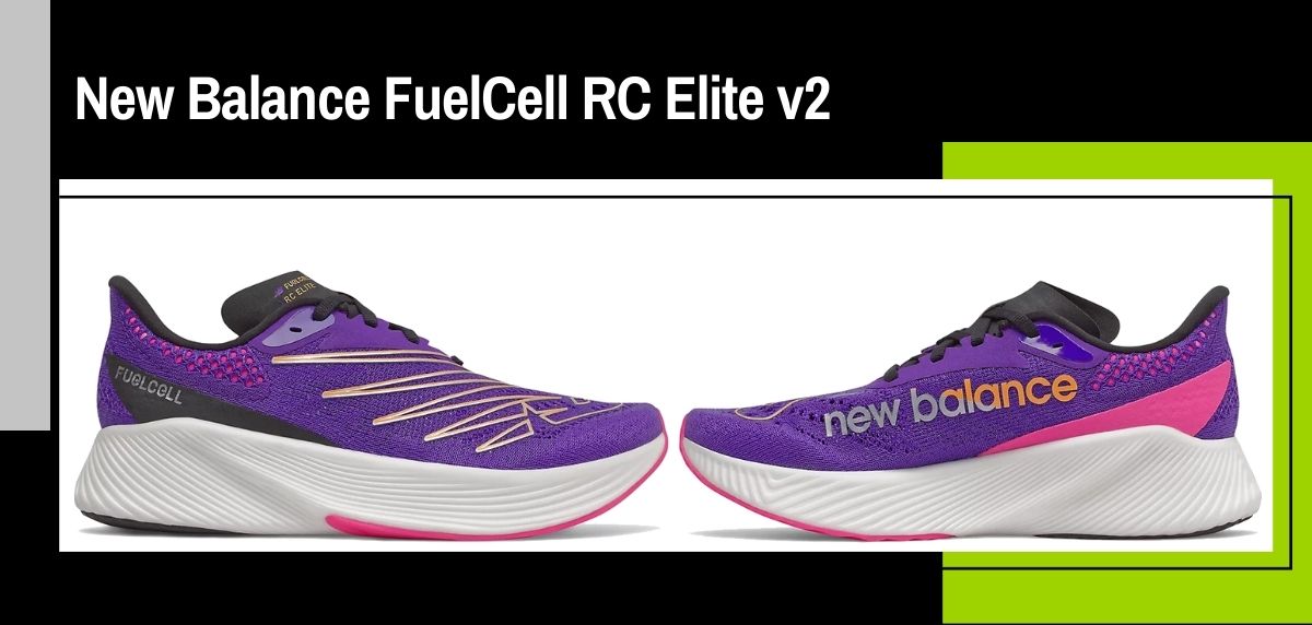 Zapatilla de competición con placa de carbono New Balance RC Elite v2