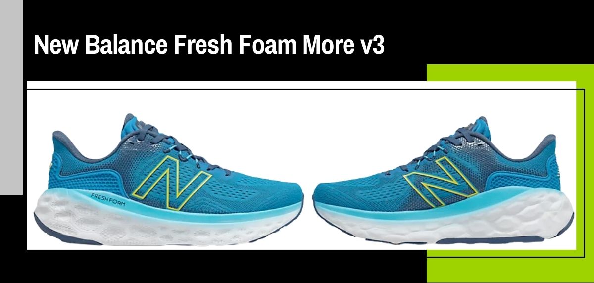 New Balance Fresh Foam More v3 scarpe a massima ammortizzazione