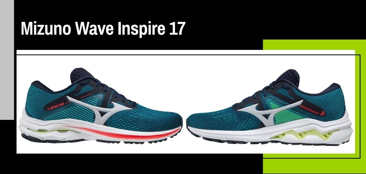 Les chaussures de running Mizuno les mieux notées par la RUNNEA TEAM en 2021 - Mizuno Wave Inspire 17