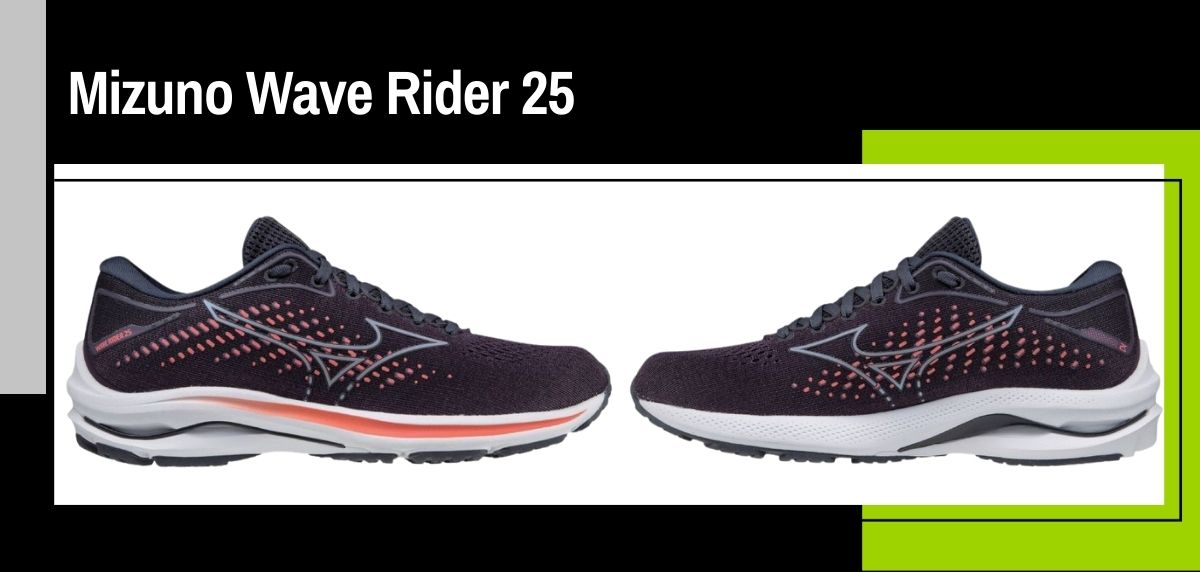 Top rated Mizuno running shoes from the RUNNEA TEAM in 2021 - Mizuno Wave Rider 25