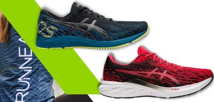 Qual è la tua scelta di scarpa mista fra ASICS Dyanablast 2 e Gel DS Trainer 26?  