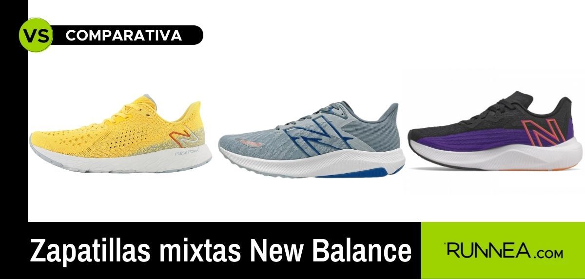 Comparativa zapatillas mixtas Balance: Propel v3, Rebel v2 y Tempo