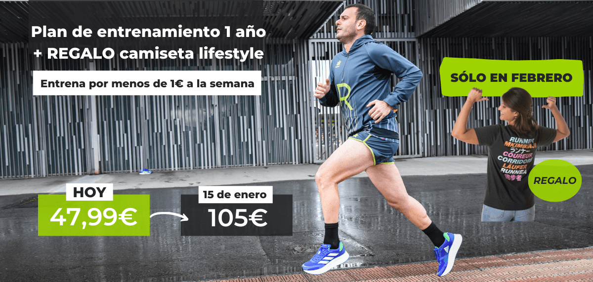 Entrenamiento personalizado 1 año + camiseta lifestyle por 47,99€ (antes 105€)