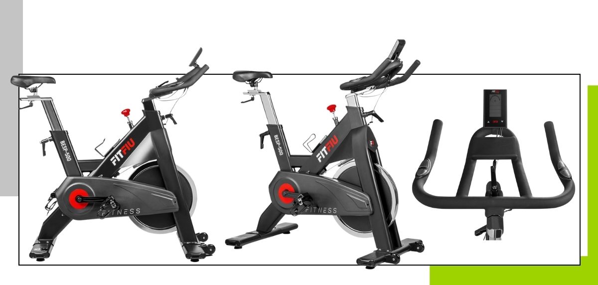 Mejores bicicletas de spinning para entrenar en casa - Fitfiu Fitness BESP-500