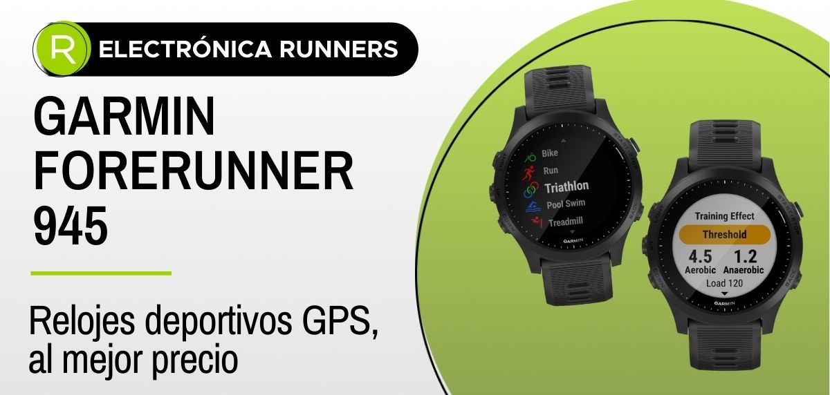 Los mejores pulsómetros y relojes GPS en relación calidad/precio, Garmin Forerunner 945