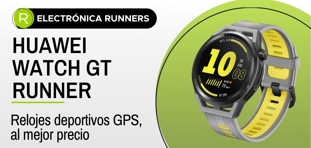 Los mejores pulsómetros y relojes GPS en relación calidad/precio, Huawei Watch GT Runner