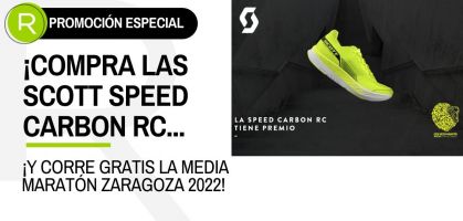 ¡Hazte con las SCOTT Speed Carbon RC y corre gratis la Media Maratón Zaragoza 2022!