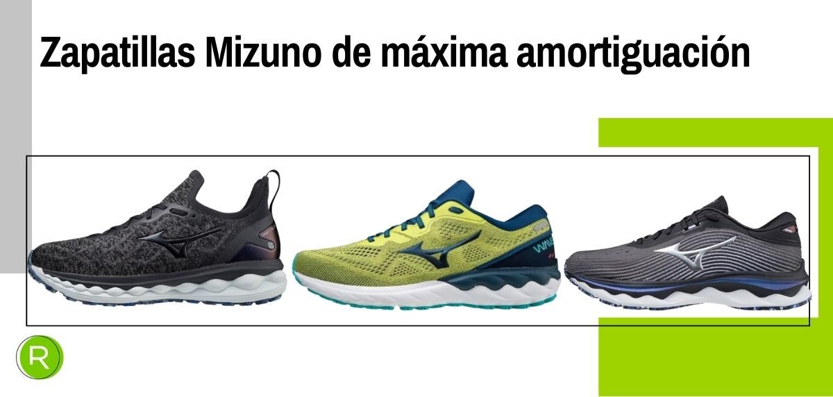 Mizuno Wave Sky 5, Wave Sky Neo 2 e Wave Skyrise 2: Qual destes sapatilhas de running utiliza para correr? 