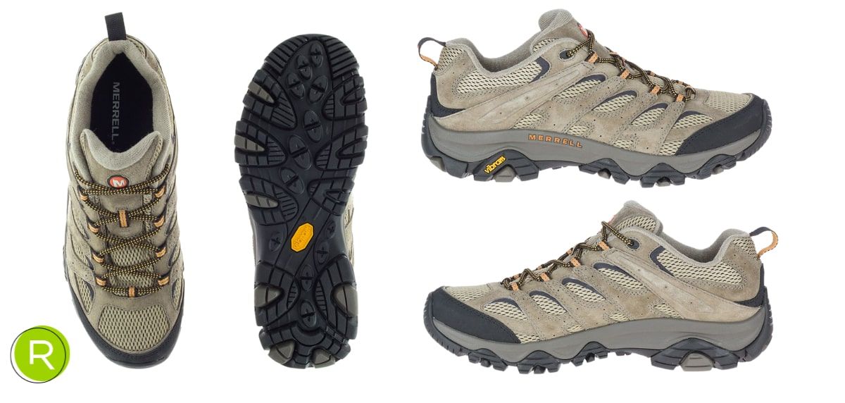 Las Merrell Moab 3 son unas zapatillas de Trekking cómodas, resistentes y  versátiles para movernos sobre los t