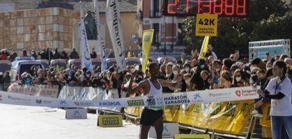 Clasificación Maratón Zaragoza 2022: Adane Kebede Gebre bate el récord de la maratón zaragozana