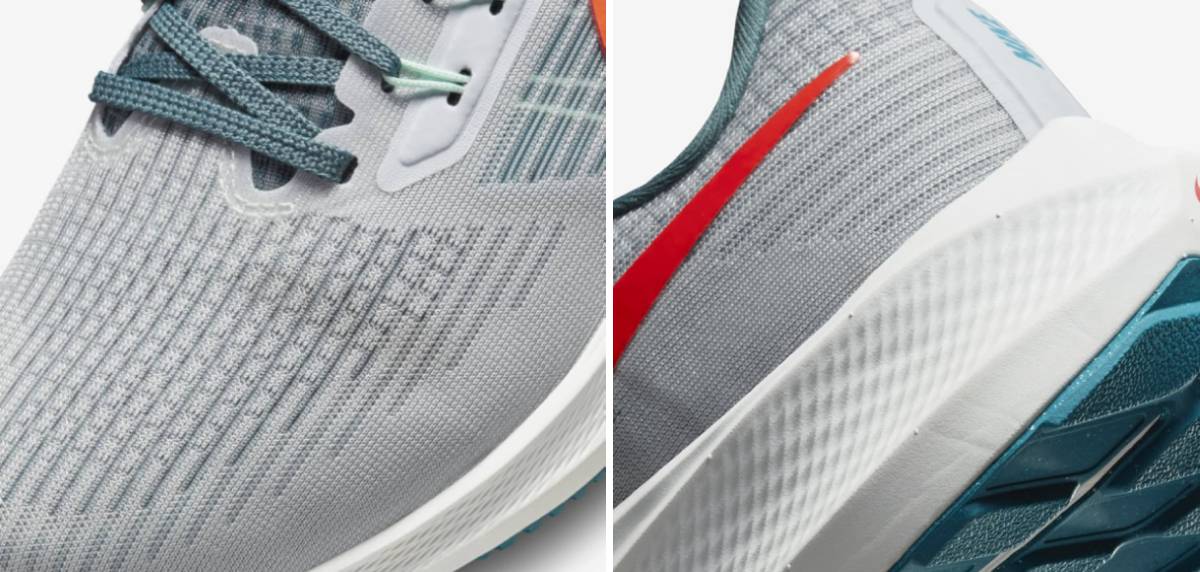 Nike Pegasus 39: filo metallico