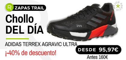 Chollo del día: ¡adidas Terrex Agravic Ultra desde 95,97€ con un -40% de descuento!