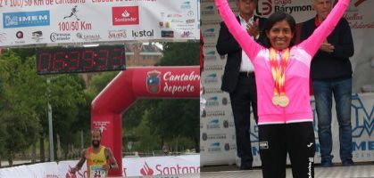 Clasificación 100 km Santander 2022:María M. Pila Viracocha ha batido el récord de los 100 km