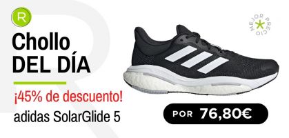 Chollo del día: adidas SolarGlide 5 por 76,80€ ¡45% de descuento!