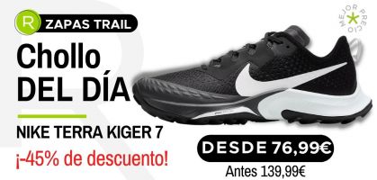 Chollo del día: Nike Terra Kiger 7 desde 76,98€ con un -45% de descuento en Alltricks!