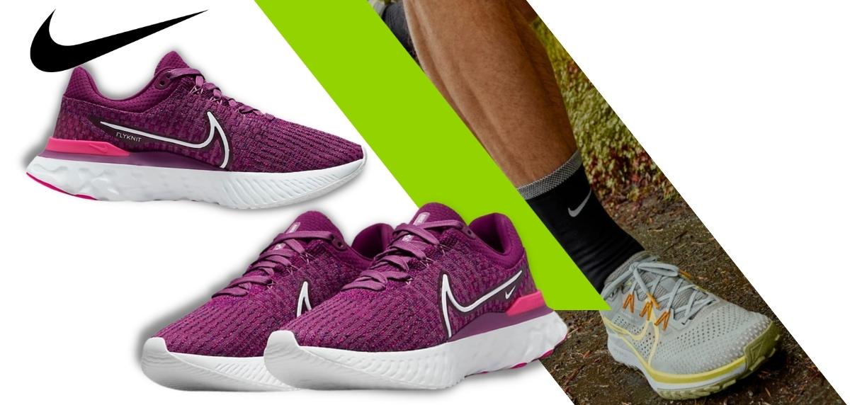 Las 9 mejores zapatillas de Nike con la tecnología React de 2022 - Nike React Infinity Run Flyknit 3