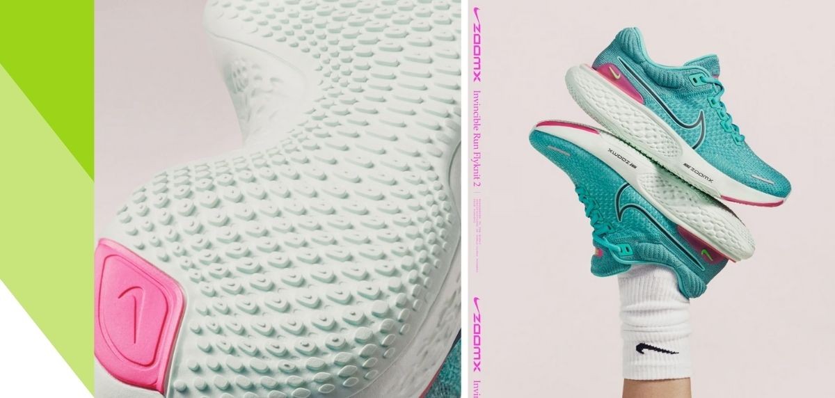 Mejores zapatillas de running Nike de máxima amortiguación - Nike ZoomX Invincible Run Flyknit 2