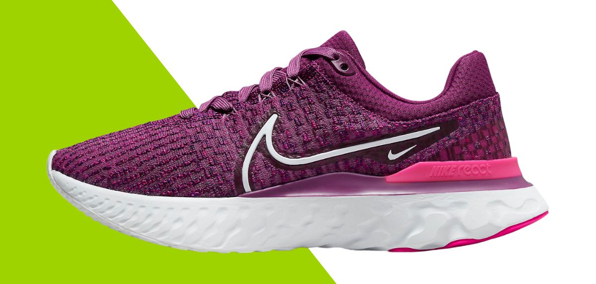 Las mejores zapatillas Nike para correr un maratón en 2022, Nike React Infinity Run Flyknit 3