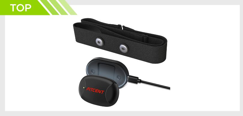 Fitcent Banda Frecuencia Cardiaca Brazo Bluetooth Ant, Pulsómetro de Brazo,  Sensor de Frecuencia Cardíaca, Compatible con Garmin Strava Wahoo Fitness :  : Deportes y aire libre