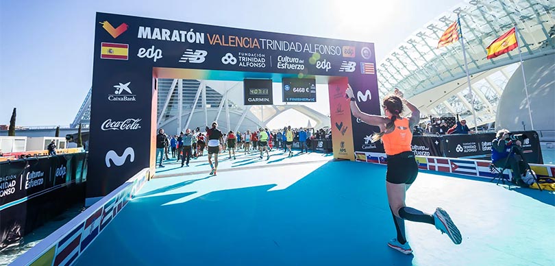 Mejores carreras populares del último cuatrimestre de 2022 - Maratón Valencia Trinidad Alfonso EDP 2022