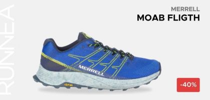 Merrell Moab Flight desde 75€ (-40% de descuento)