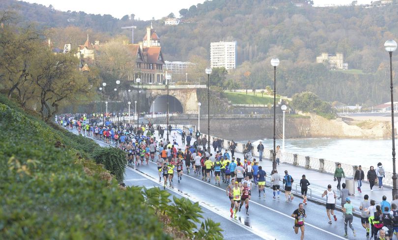 Tiempos de corte y liebres del Zurich Maratón San Sebastián 2022