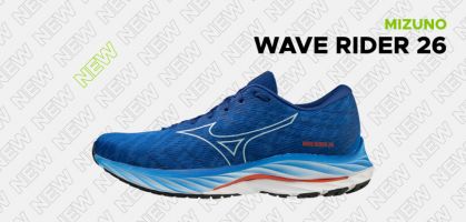 Así son las nuevas Mizuno Wave Rider 26... Y éste es su precio