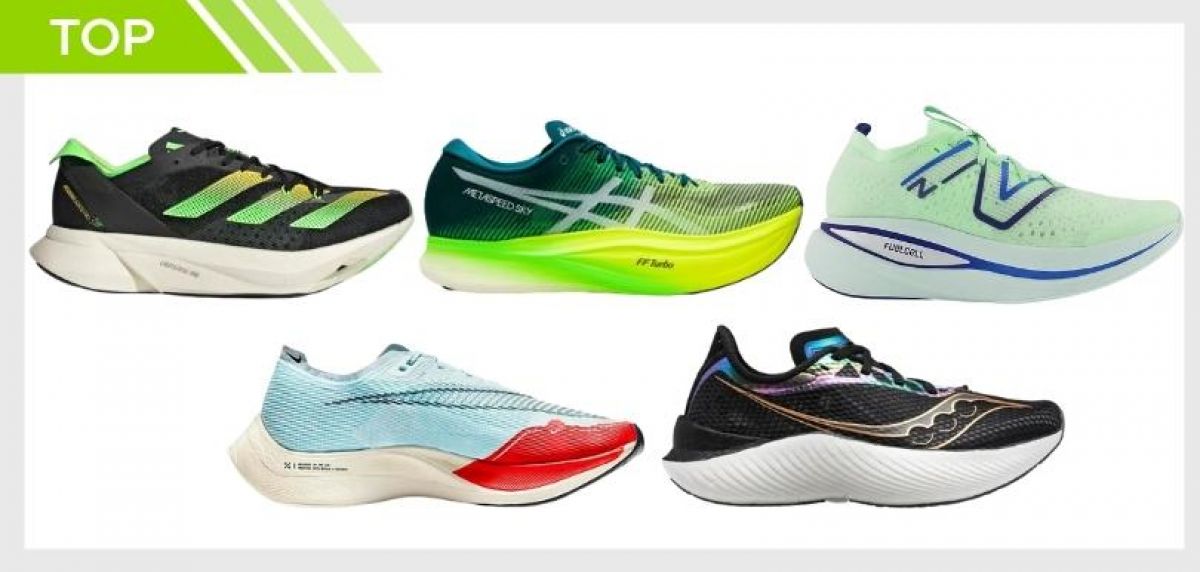 Les meilleures chaussures de running avec une plaque de carbone 