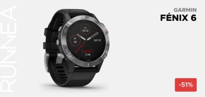 Garmin Fenix 6 en Amazon Prime por 274,99€, 50% de descuento