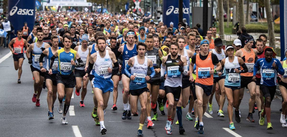 Mainova Frankfurt Marathon 2022: Salida