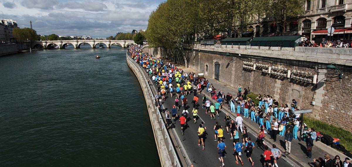 Maratón París 2023: Sena