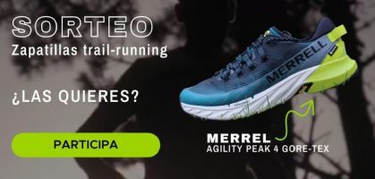 ¿Quieres ganar unas zapatillas de trail running Merrell Agility Peak 4 GORE-TEX?