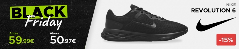 Nike Black Friday Running 2022, mejores ofertas - Nike Revolution 6