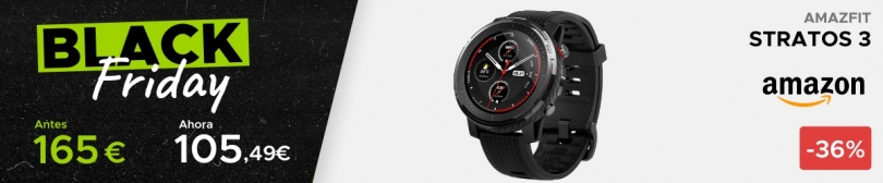 Amazon Black Friday 2022 - Amazfit Stratos 3 smartwatch