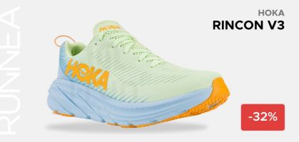 Hoka Rincon 3 desde 88,20€ (-32% de descuento)