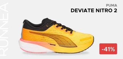 Puma Deviate Nitro 2 con placa de carbono por 95€ (41% descuento)