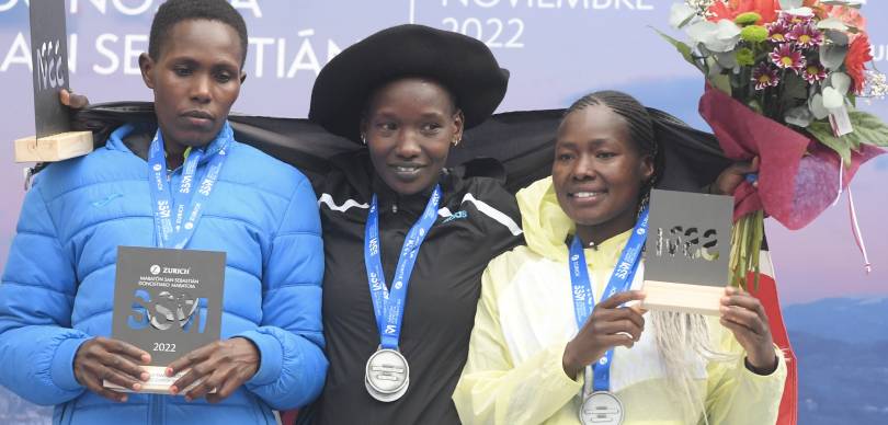 Maratón de San Sebastián 2022: Clasificación femenina
