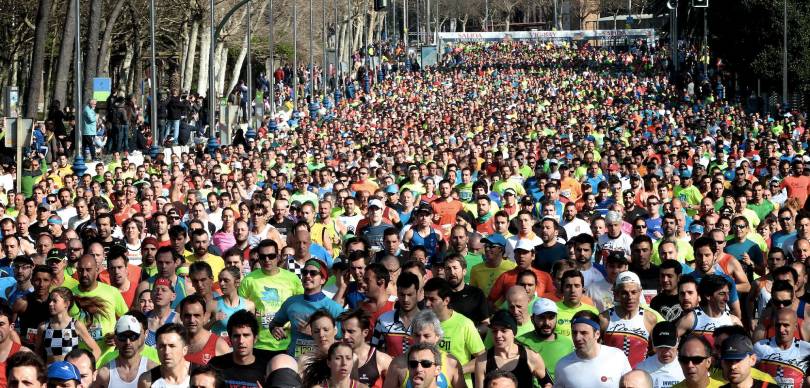 Media Maratón Gran Bahía Vig-Bay 2023: Salida
