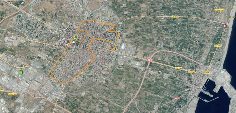 Mitja Marató Castelló 2023: Mapa