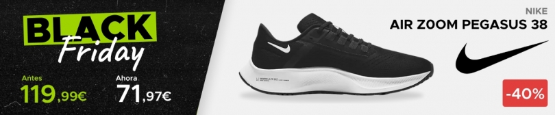 Nike Black Friday Running 2022, mejores ofertas - Nike Air Zoom Pegasus 38