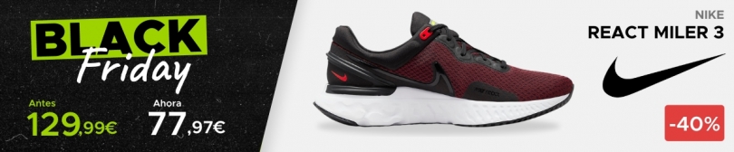 Nike Black Friday Running 2022, mejores ofertas - Nike React Miler 3