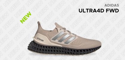 ¿Zapatilla running o casual...qué es lo que es? ¡Llegan las innovadoras adidas striped Ultra4D FWD!