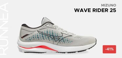 Mizuno Wave Rider 25 por 88,20€ antes 150€ (-41% descuento)