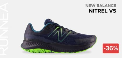 New Balance Nitrel v5 por 63,90€ antes 100€ (-36% descuento)