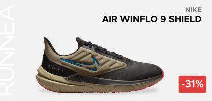 Nike Air Winflo 9 Shield por 75,60€ antes 110€ (-31% descuento)