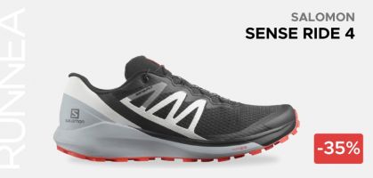 Salomon Sense Ride 4 para hombre por 77,99€ antes 120€ (-35% descuento)