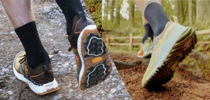 Comparativa zapatillas trail running New Balance FFx Hierro v7 vs Nike Pegasus Trail 4