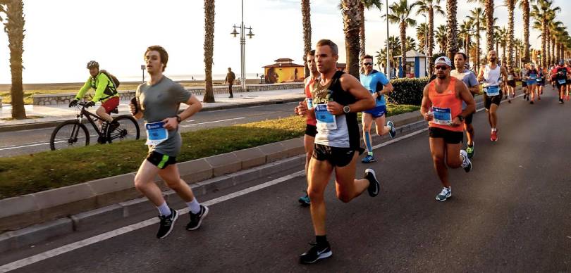 Maratón de Málaga 2022: Corredores