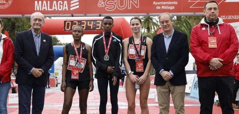 Maratón Malaga 2022: Ganadoras